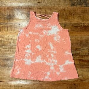 Bixby Tie Dye Tank Top Size Large